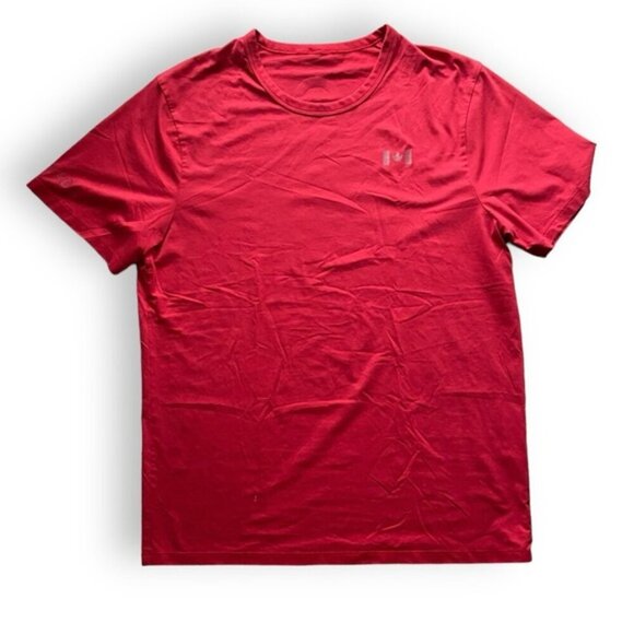 Men’s small Team Canada lululemon Fundamental T-Shirt COC Logo Crimson - Picture 3 of 10